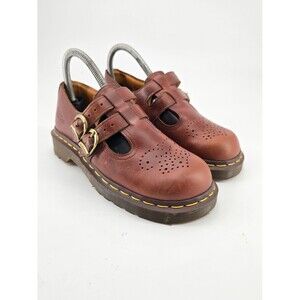 Vintage Dr. Martens 8065 Mary Jane Shoes • Made In England • UK 4 / US W 6 Y2k